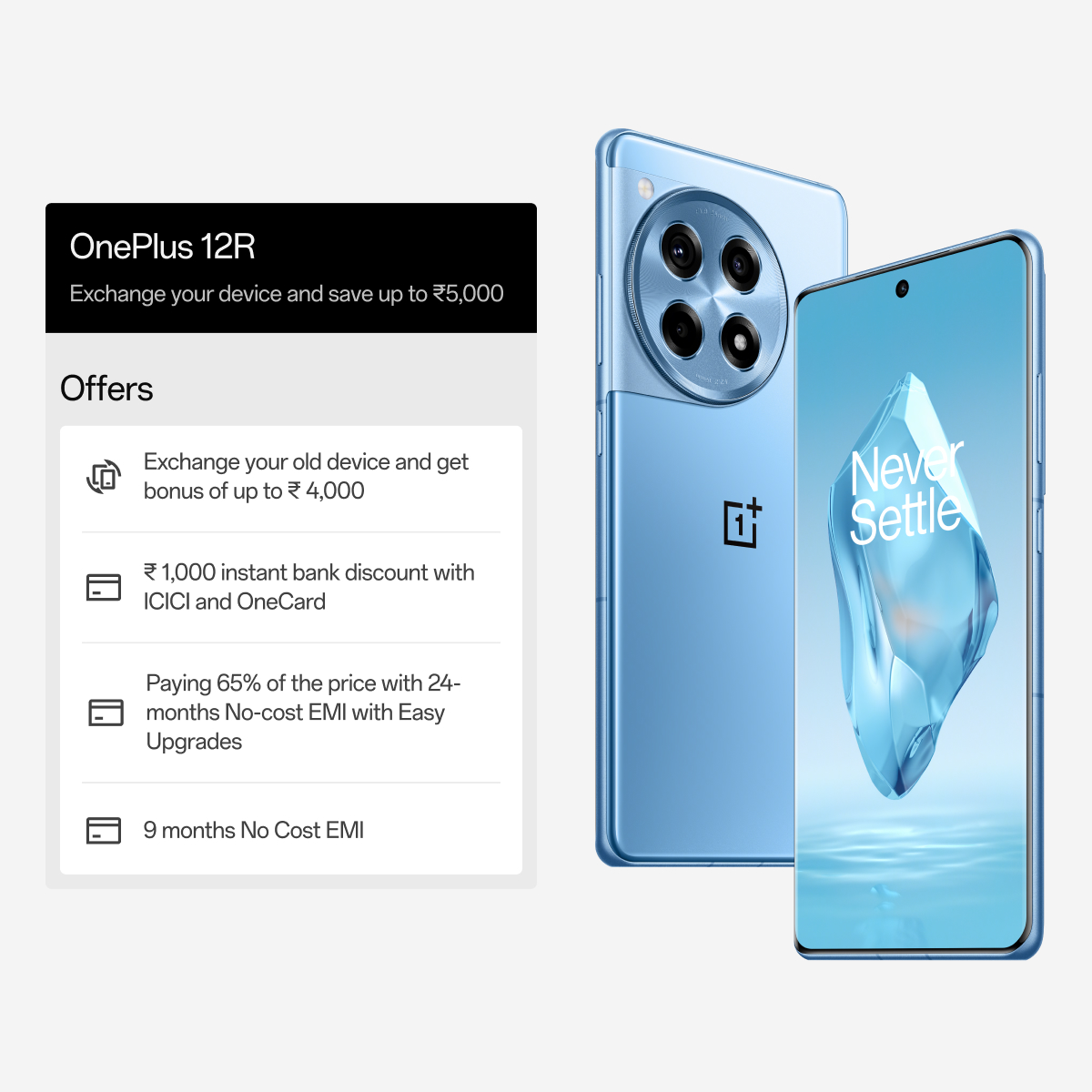 Buy OnePlus 12R 5G Smartphone Online