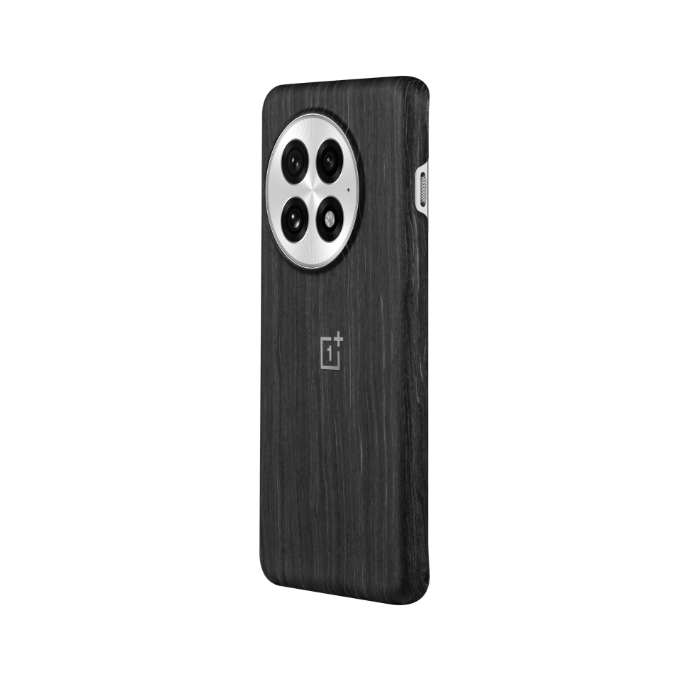 OnePlus 13 Wood Grain Magnetic Half-pack Case OPC36 Wood Black