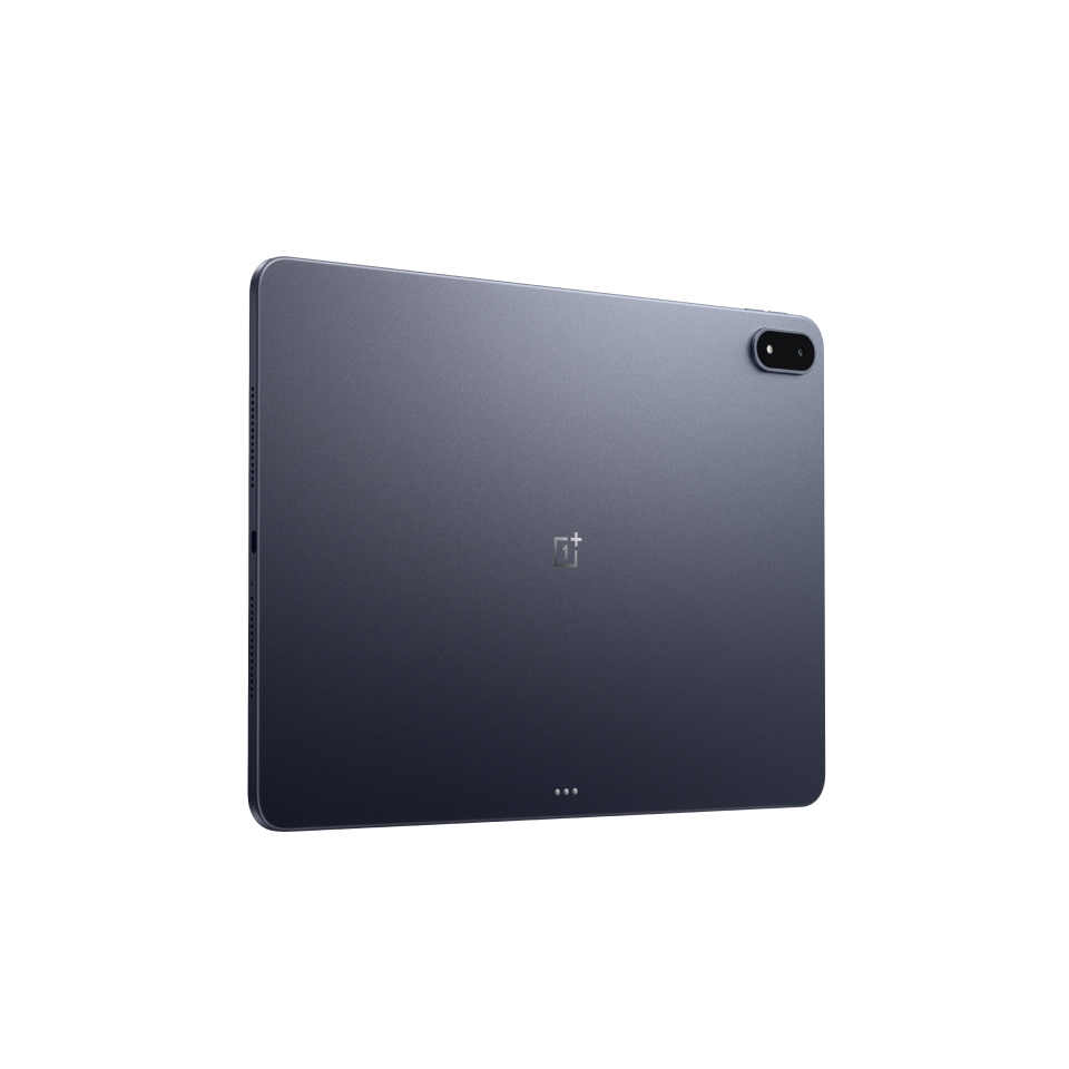 OnePlus Pad 3 unboxing contents: tablet, red USB cable, quick guide