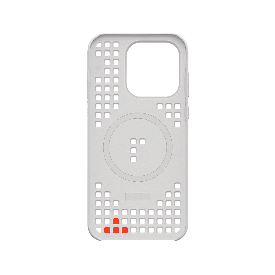 OnePlus 15 Hole-Pattern Magnetic Case Gray