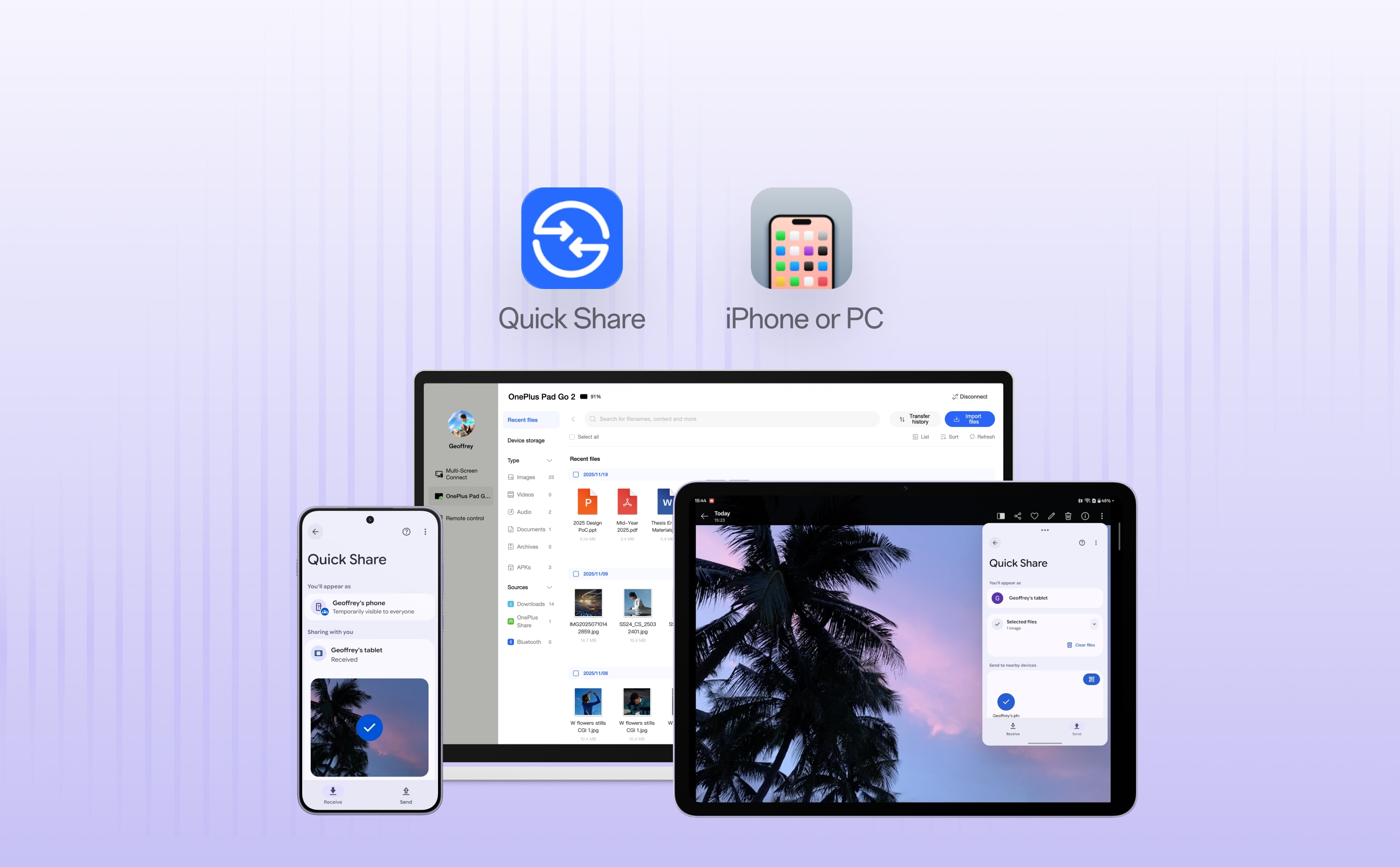 OnePlus Pad Go 2 5G 256GB, 8GB RAM 12.1-inch Tablet (Global Version) 17 Oneplus Picture