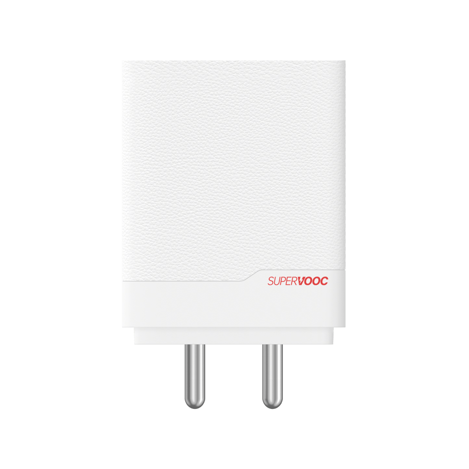 OnePlus SUPERVOOC 100W Dual Ports GaN Power Adapter Lite White