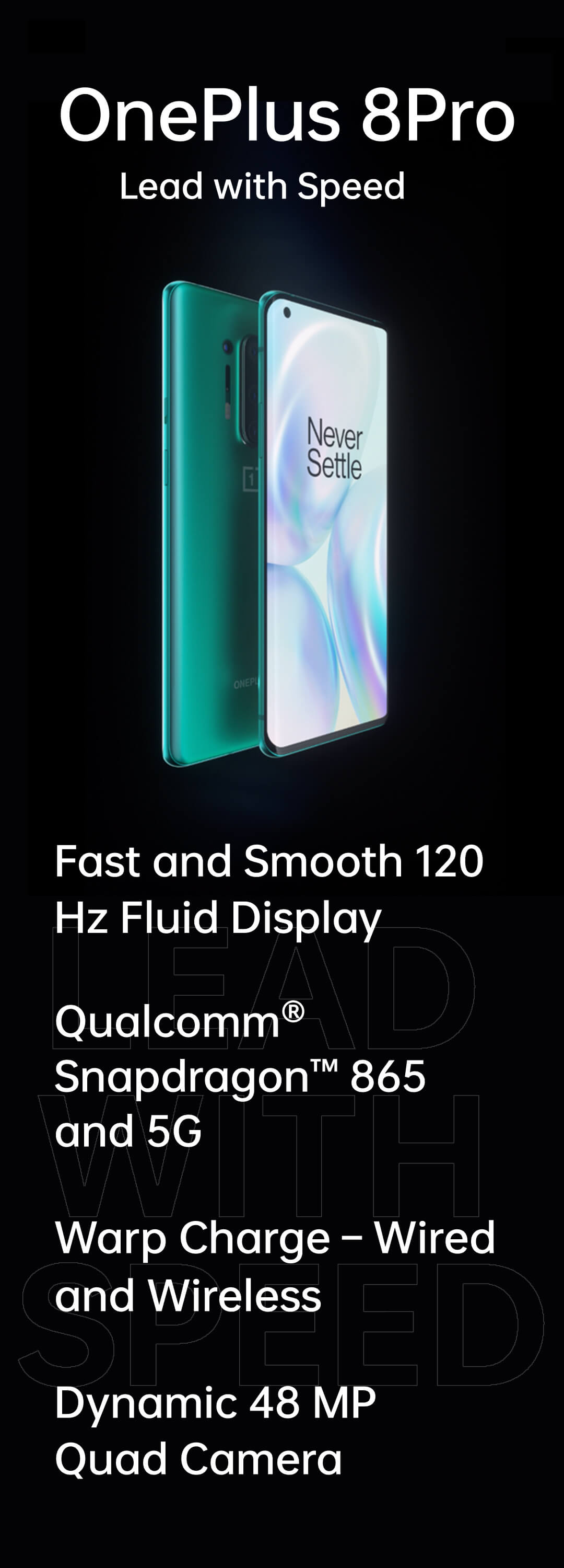 OnePLus 8 Pro Blue Specification