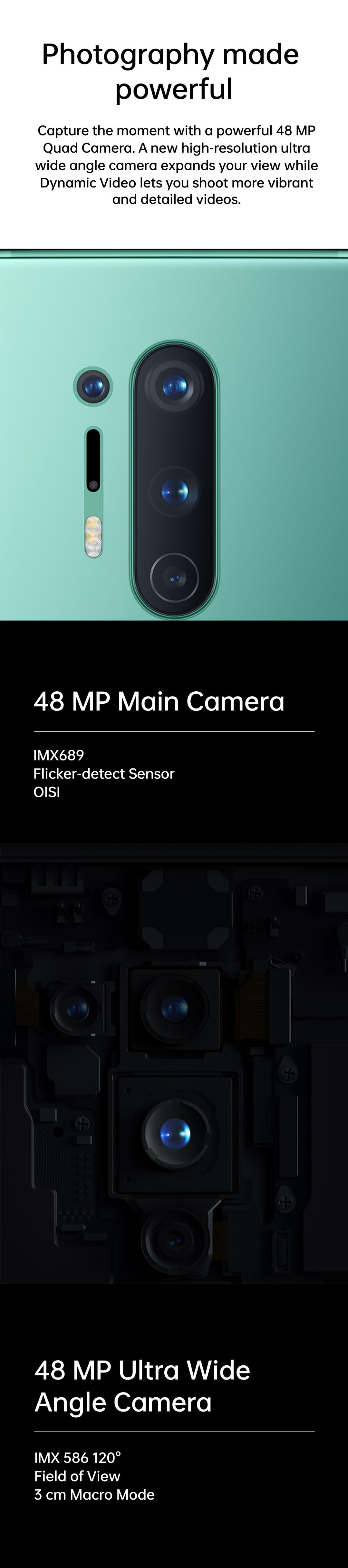 OnePlus 8 Pro Cameras Design